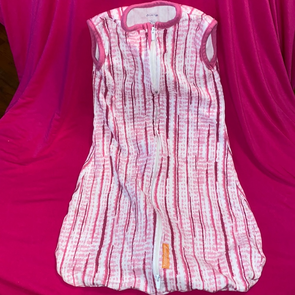 Baby girl swaddle me sleep sack